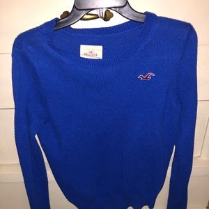 Small Blue Hollister Sweater